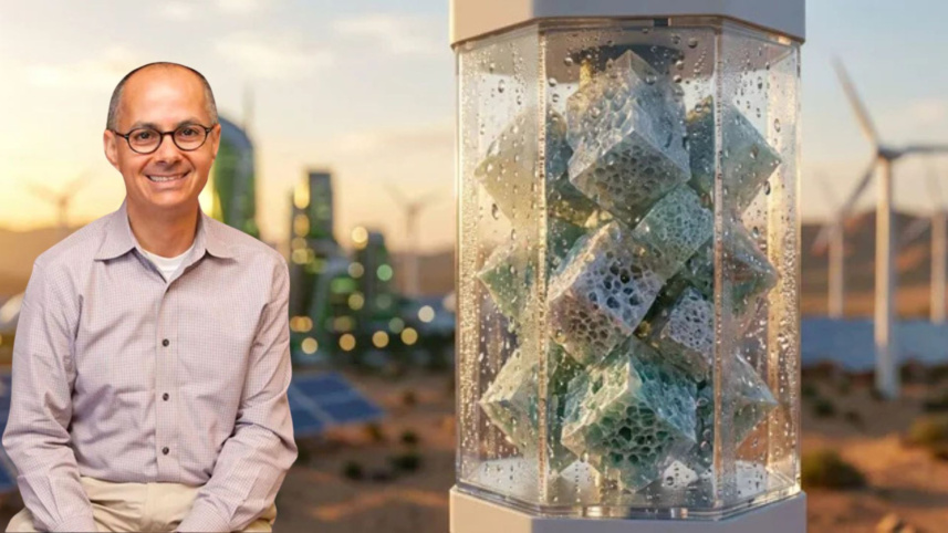 বাতাস থেকেই বিশুদ্ধ পানি: নোবেলজয়ী ওমরের যুগান্তকারী উদ্ভাবন