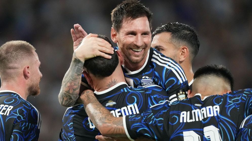 জাম্বিয়াকে বড় ব্যবধানে হারিয়ে আর্জেন্টিনার দাপুটে জয়