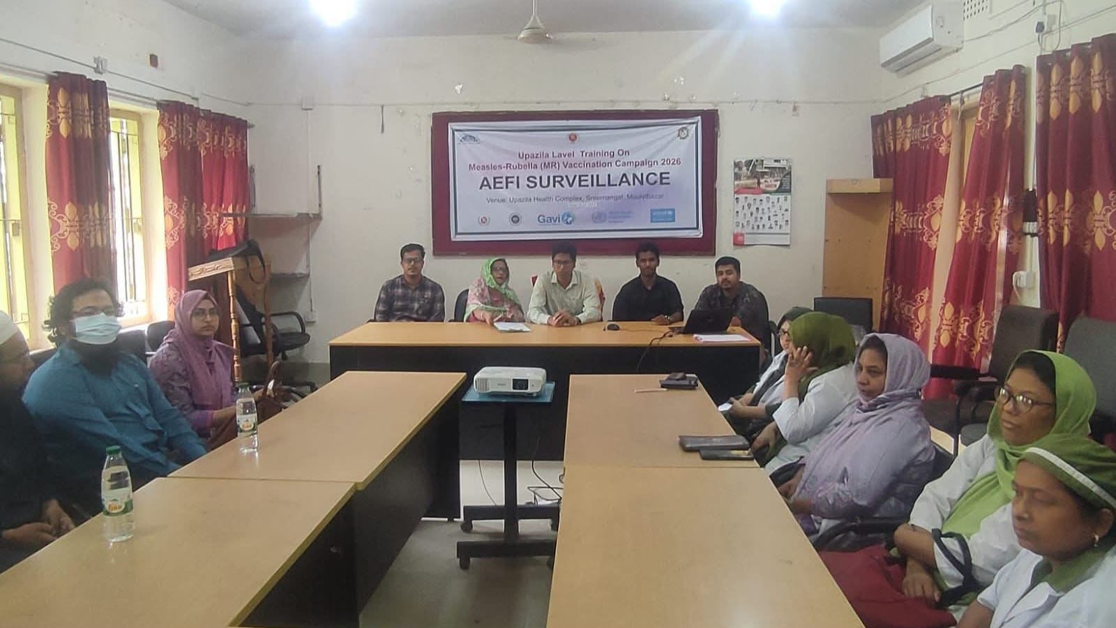 শ্রীমঙ্গলে হাম-রুবেলা টিকাদান ক্যাম্পেইনের প্রশিক্ষণ