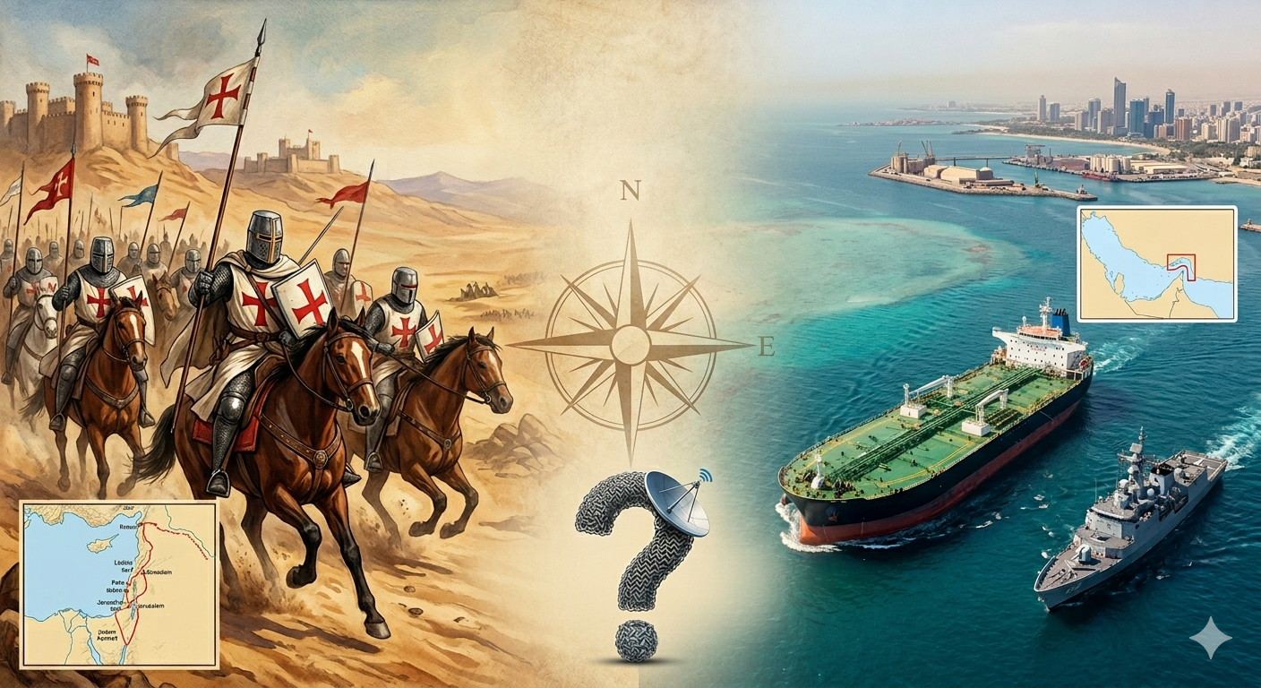 হরমুজ সংকট কী ক্রুসেডের পুনরাবৃত্তি?