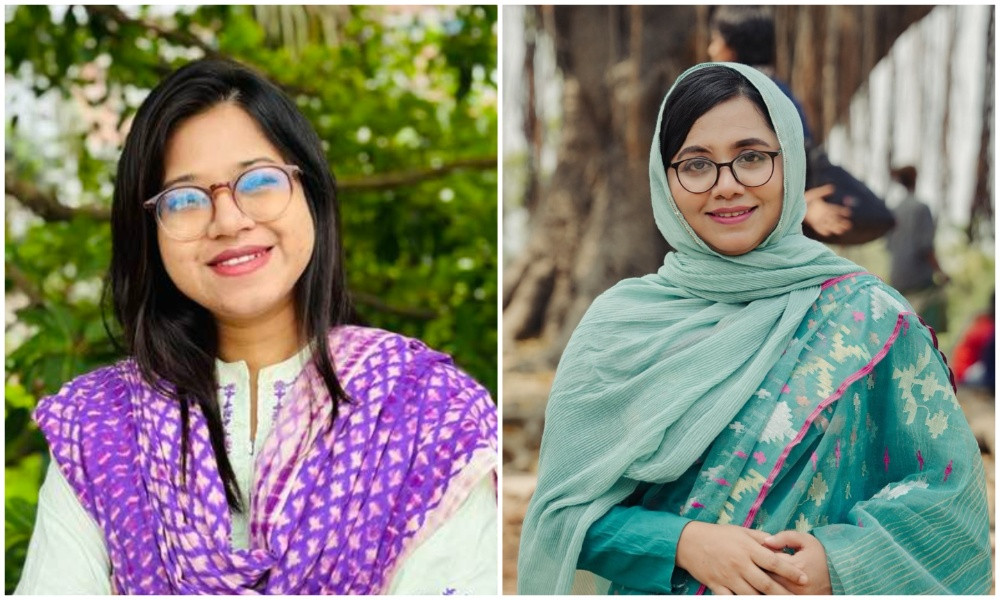 সংরক্ষিত নারী আসনে এনসিপির প্রার্থী হচ্ছেন মনিরা ও মিতু