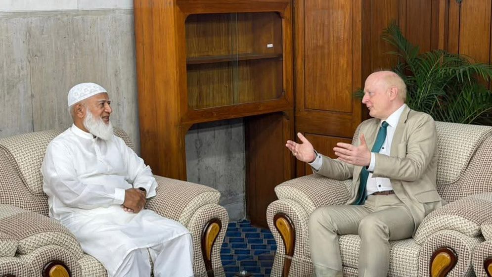 জামায়াত আমিরের সঙ্গে জার্মান রাষ্ট্রদূতের বৈঠক