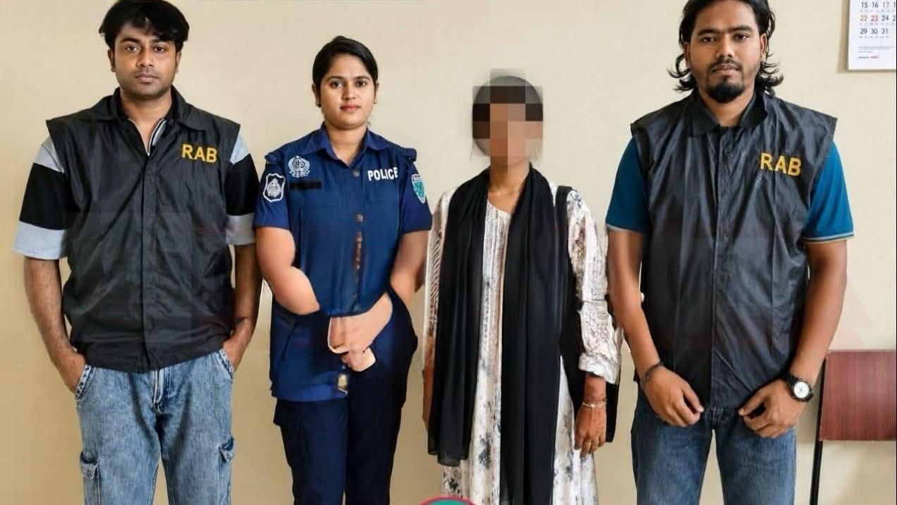 নড়াইল থেকে নিখোঁজ তরুণীকে ২৪ ঘন্টার ভেতর মৌলভীবাজারে উদ্ধার