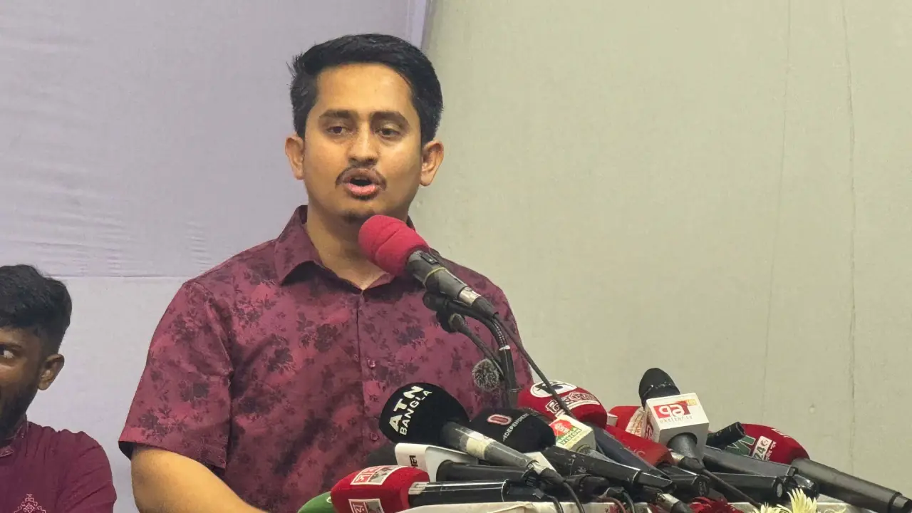 জুলাই সনদ নিয়ে বিএনপি প্রতারণা করছে : সারজিস আলম
