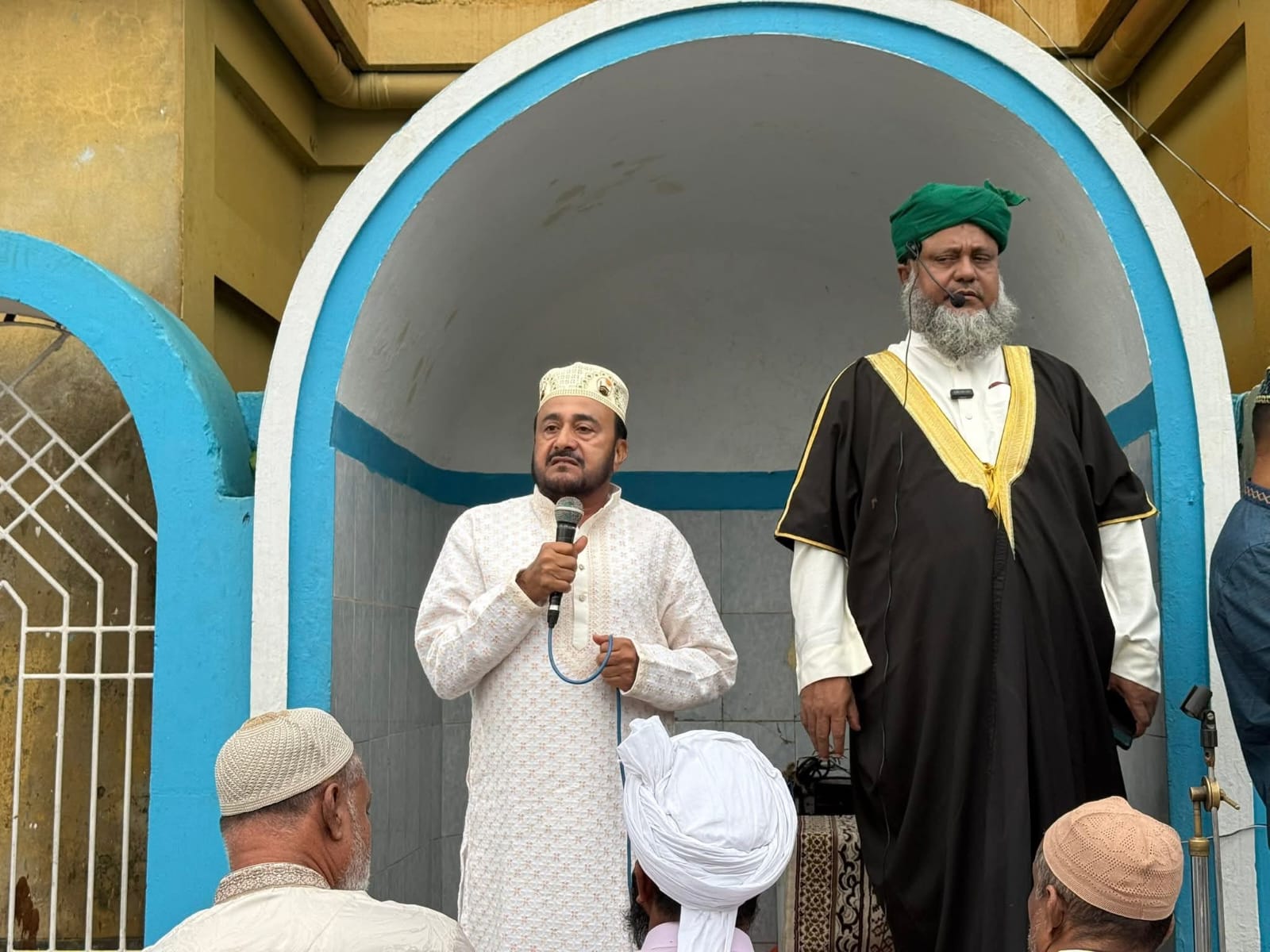 শ্রীমঙ্গল শাহী ঈদগাহে ঈদুল আজহার জামাত আদায়; এমপির শুভেচ্ছা বিনিময় 