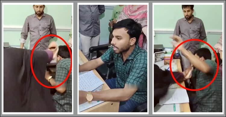 এনসিপি নেতাকে জুতাপেটার ভিডিও ভাইরাল