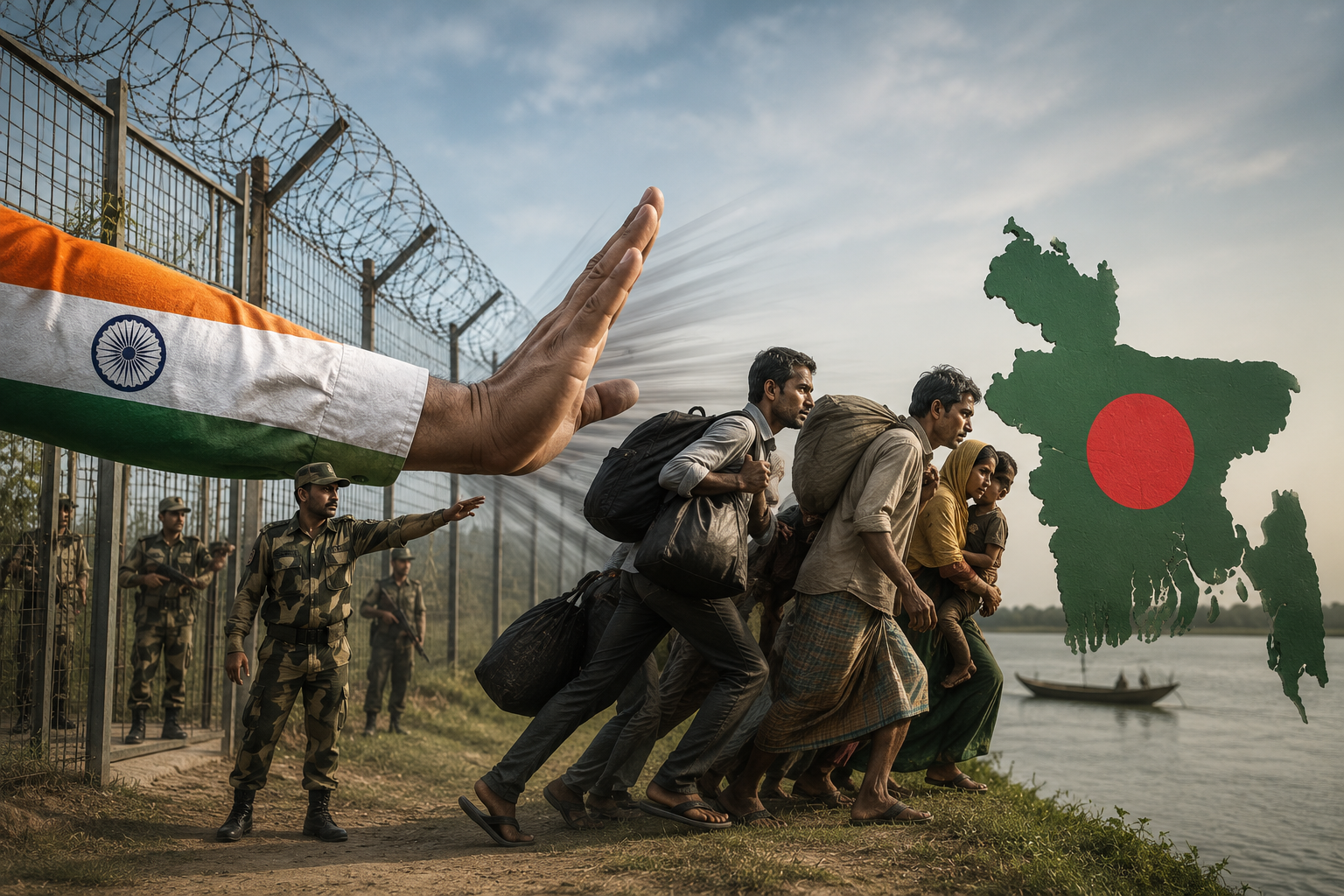 পুশ ইন কী, কেন বারবার বাংলাদেশে পুশ ইনের চেষ্টা করছে ভারত?