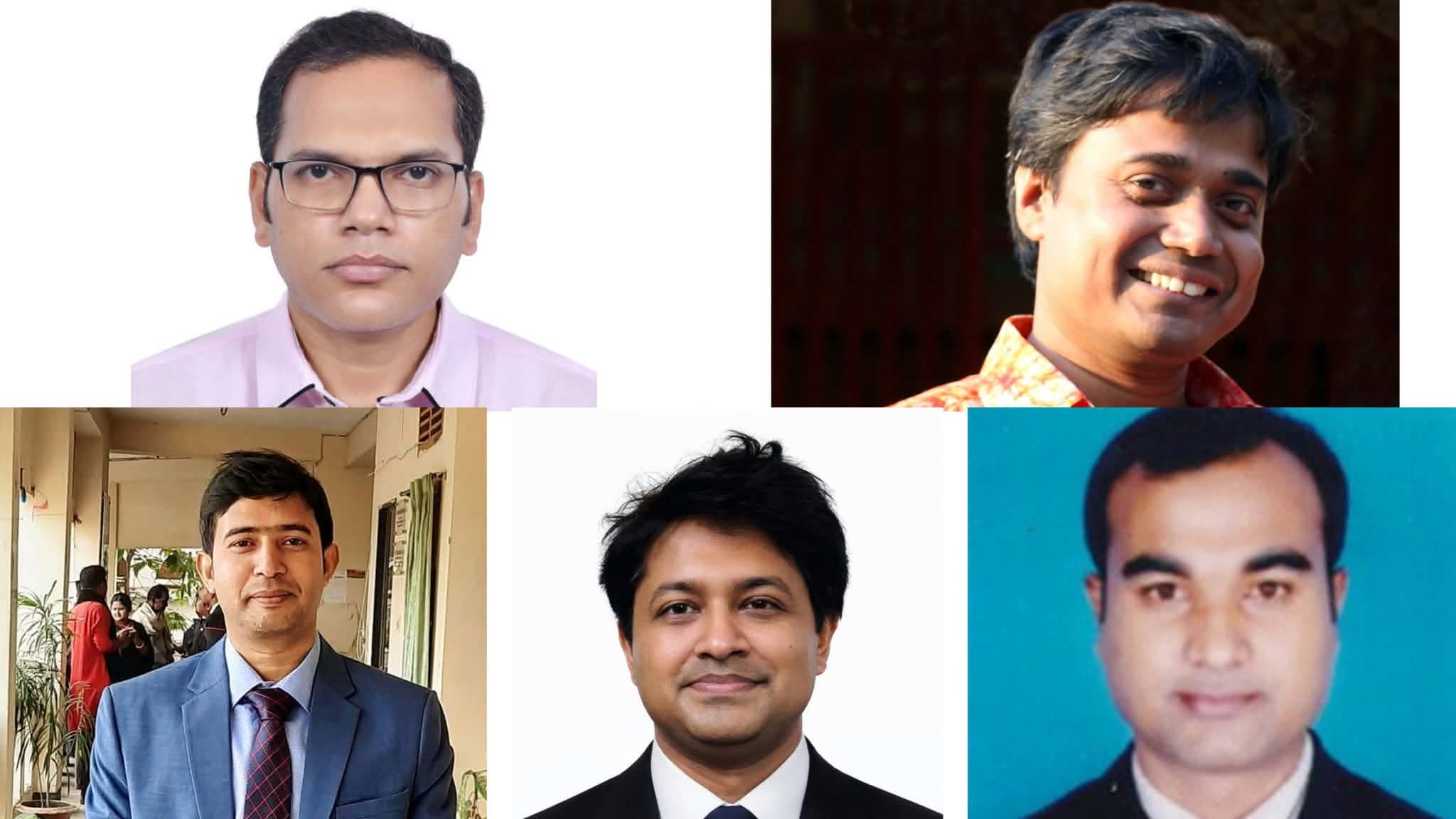 কুবির পাঁচ অনুষদে নতুন ডিন নিয়োগ