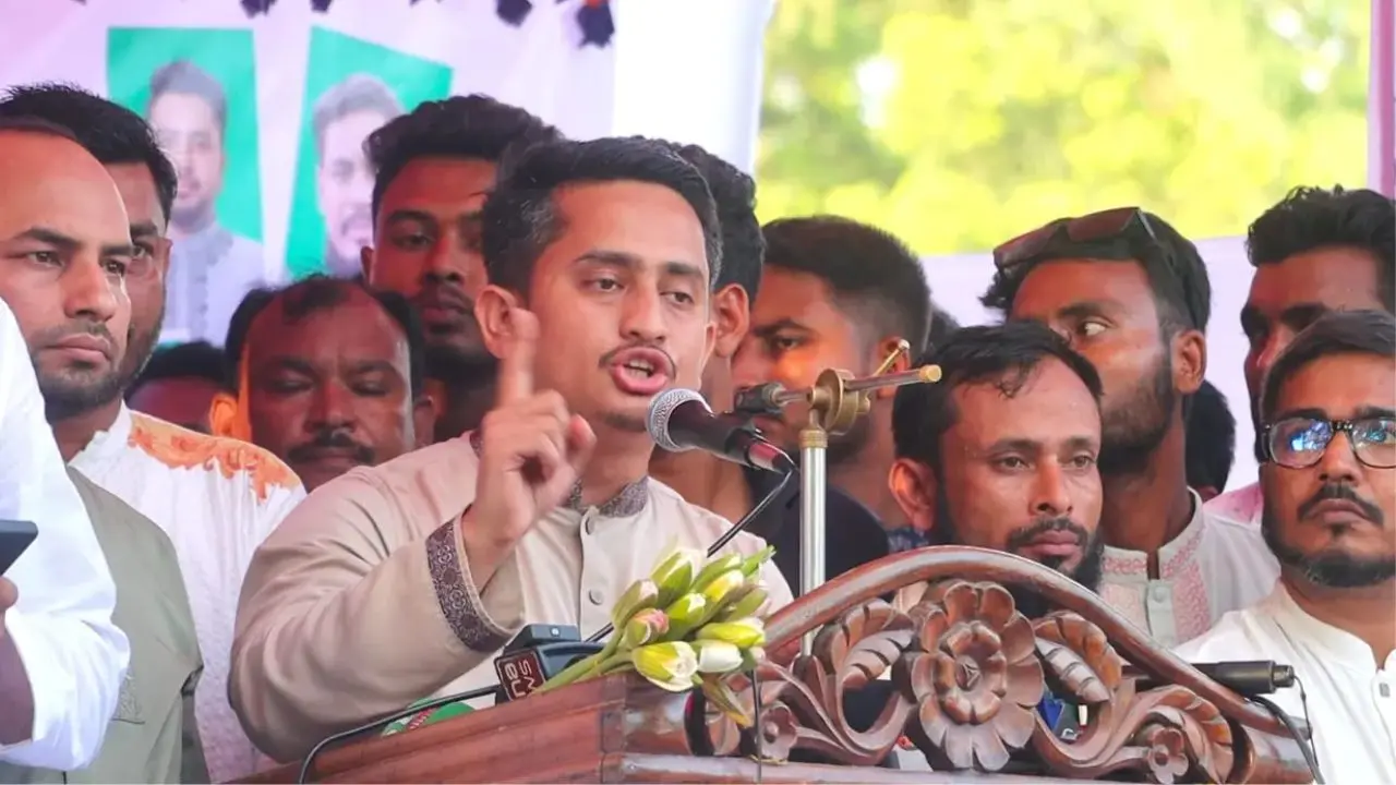 চাঁদাবাজি ঠেকাতে না পারলে ক্ষমতা ছেড়ে দিন : সারজিস আলম