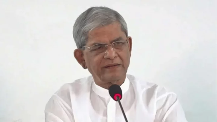 ধ্বংসস্তূপ থেকে দেশকে এগিয়ে নিতে কাজ করছে বিএনপি: মির্জা ফখরুল