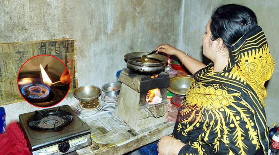 রাজধানীতে তীব্র গ্যাস সংকট, বিকল্প জ্বালানিতে রান্নায় বাধ্য মানুষ