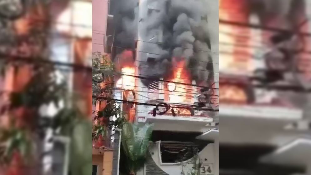 উত্তরার সাততলা ভবনে অগ্নিকাণ্ডে নিহত ৩, আহত ১৩