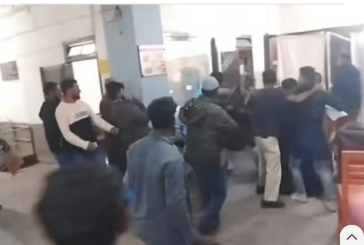 সিলেট ওসমানী হাসপাতালে  চিকিৎসকের ওপর হামলা,