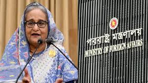 ভারত থেকে শেখ হাসিনার বক্তব্যে ক্ষুব্ধ ঢাকা, পররাষ্ট্র মন্ত্রণালয়ের তীব্র প্রতিক্রিয়া