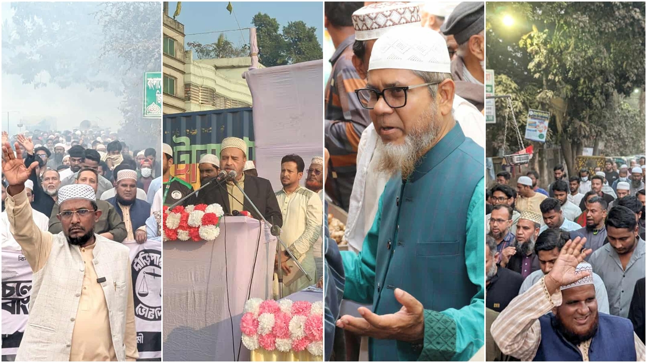 ঢাকায় প্রচারণায় দিনভর ব্যস্ত সময় পার করছেন জামায়াত প্রার্থীরা
