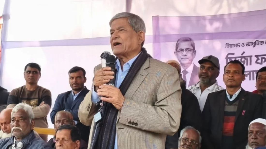 হাসিনা পালানোর পর আমরা উন্নয়নের কাজ শুরু করেছি: মির্জা ফখরুল