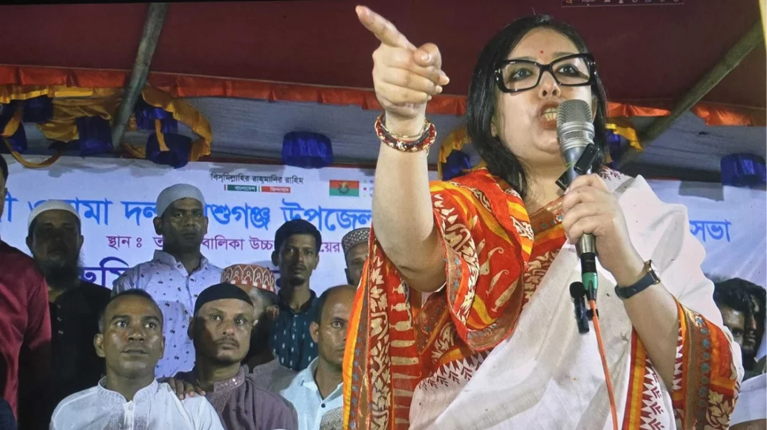 ব্রাহ্মণবাড়িয়ার মানুষ গ্যাস না পেলে ঢাকা-সিলেট মহাসড়ক বন্ধ করে দেব: রুমিন ফারহানা