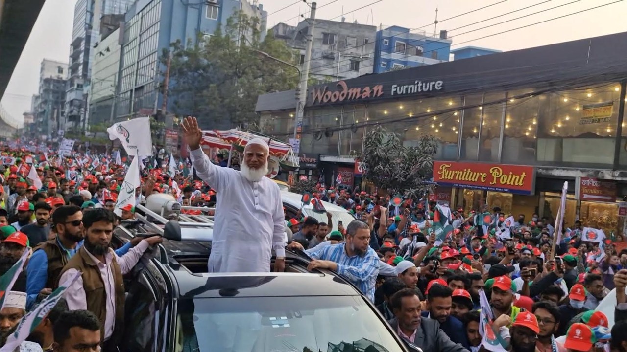 আজাদি নাকি গোলামি—১২ ফেব্রুয়ারির ভোটে দেশের ভবিষ্যৎ নির্ধারণ: জামায়াত আমির
