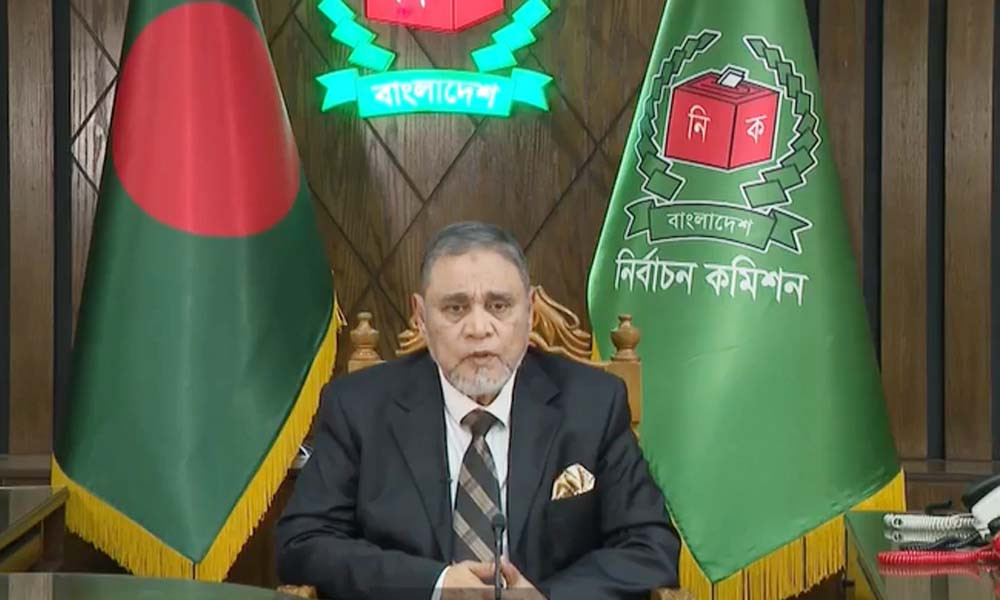 স্বতঃস্ফূর্ত ভোটদানে ভোটারদের প্রতি সিইসির আহ্বান