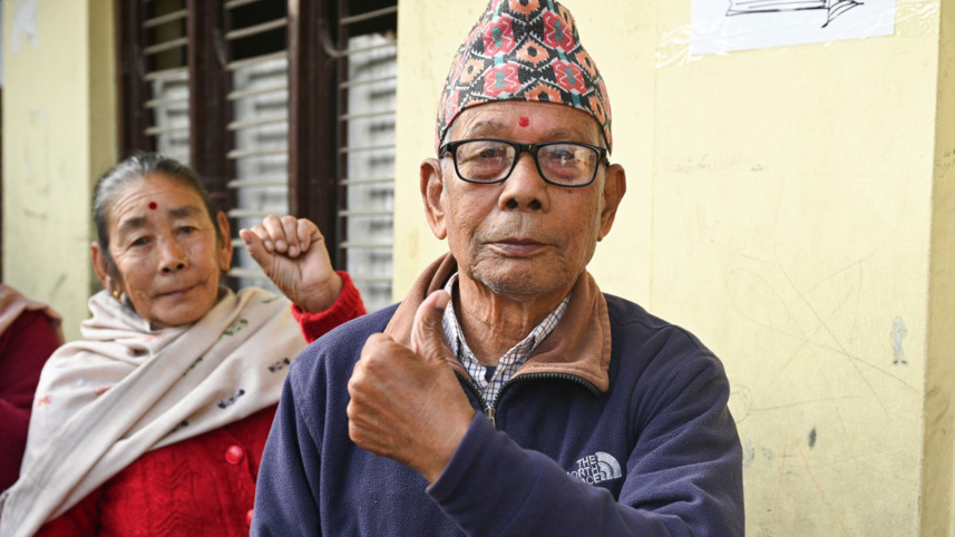 সরকার পতনের পর নেপালে প্রথম সাধারণ নির্বাচনে ভোটগ্রহণ চলছে