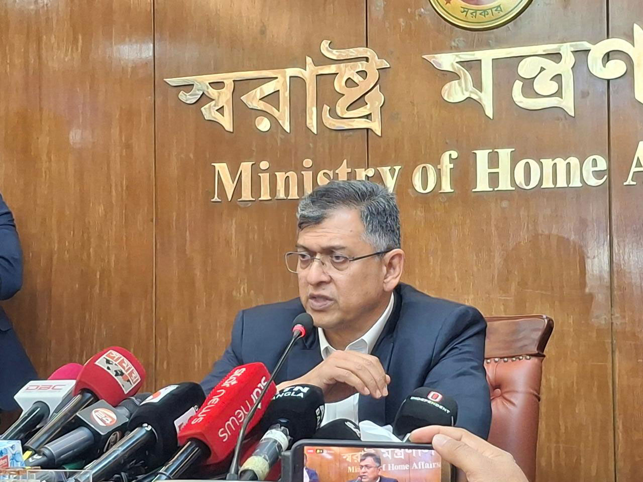 জ্বালানি সাশ্রয়ে স্বাধীনতা দিবসে কোনো আলোকসজ্জা হবে না: স্বরাষ্ট্রমন্ত্রী