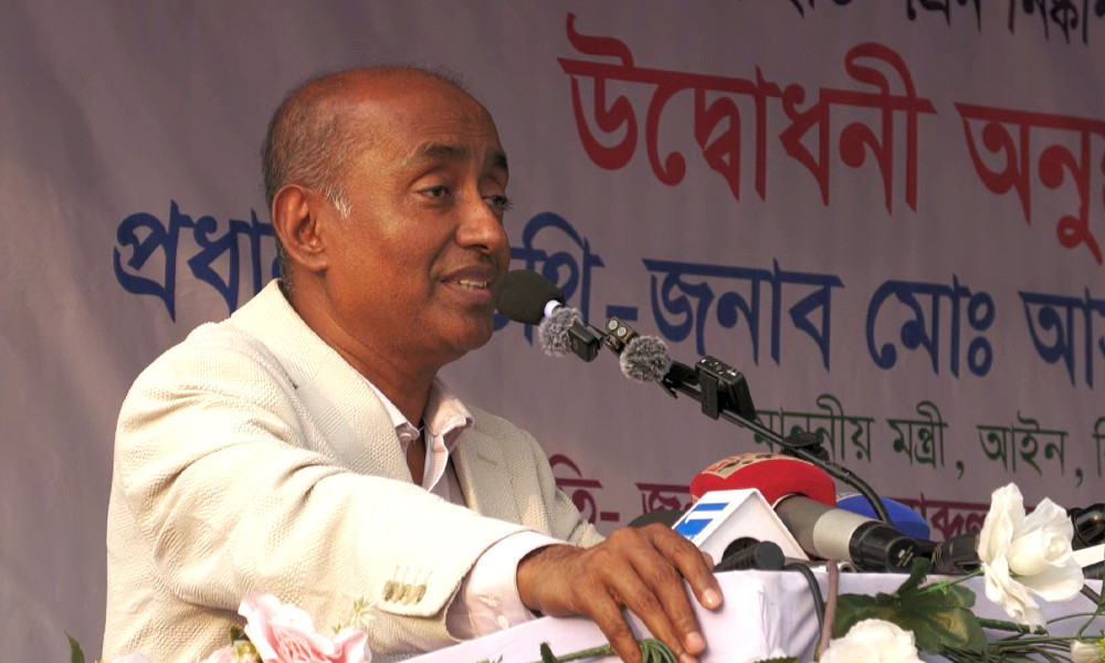 জুলাই সনদের প্রতিটি অধ্যায় আমরা ধারণ করি : আইনমন্ত্রী