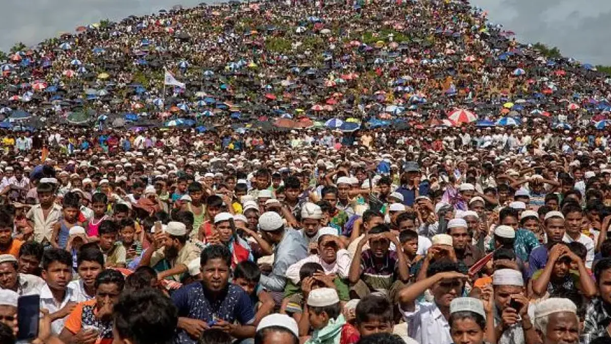 এক বছরে রোহিঙ্গা শরণার্থী বেড়েছে ১ লাখ ৭৯ হাজার