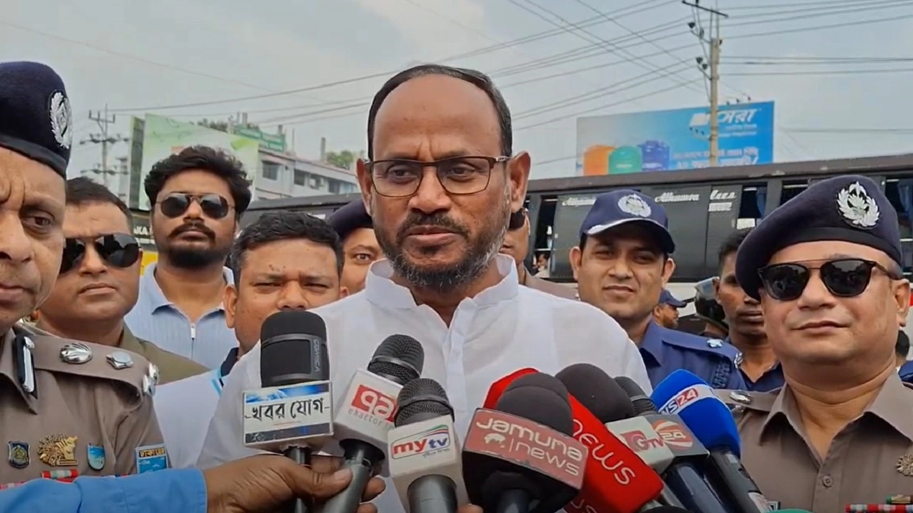 যানজট পরিস্থিতি দেখতে সরেজমিনে প্রতিমন্ত্রী টুকু