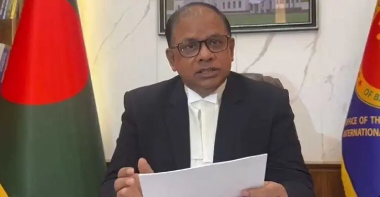 শেখ হাসিনার পক্ষে পাঠানো চিঠি ভুয়া,আইনি ব্যবস্থার হুঁশিয়ারি চিফ প্রসিকিউটরের