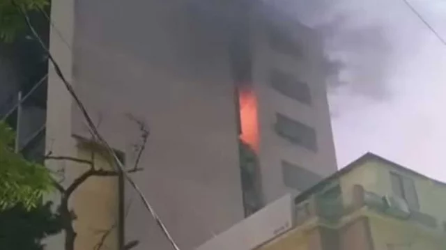 বনানীতে ভয়াবহ অগ্নিকাণ্ড