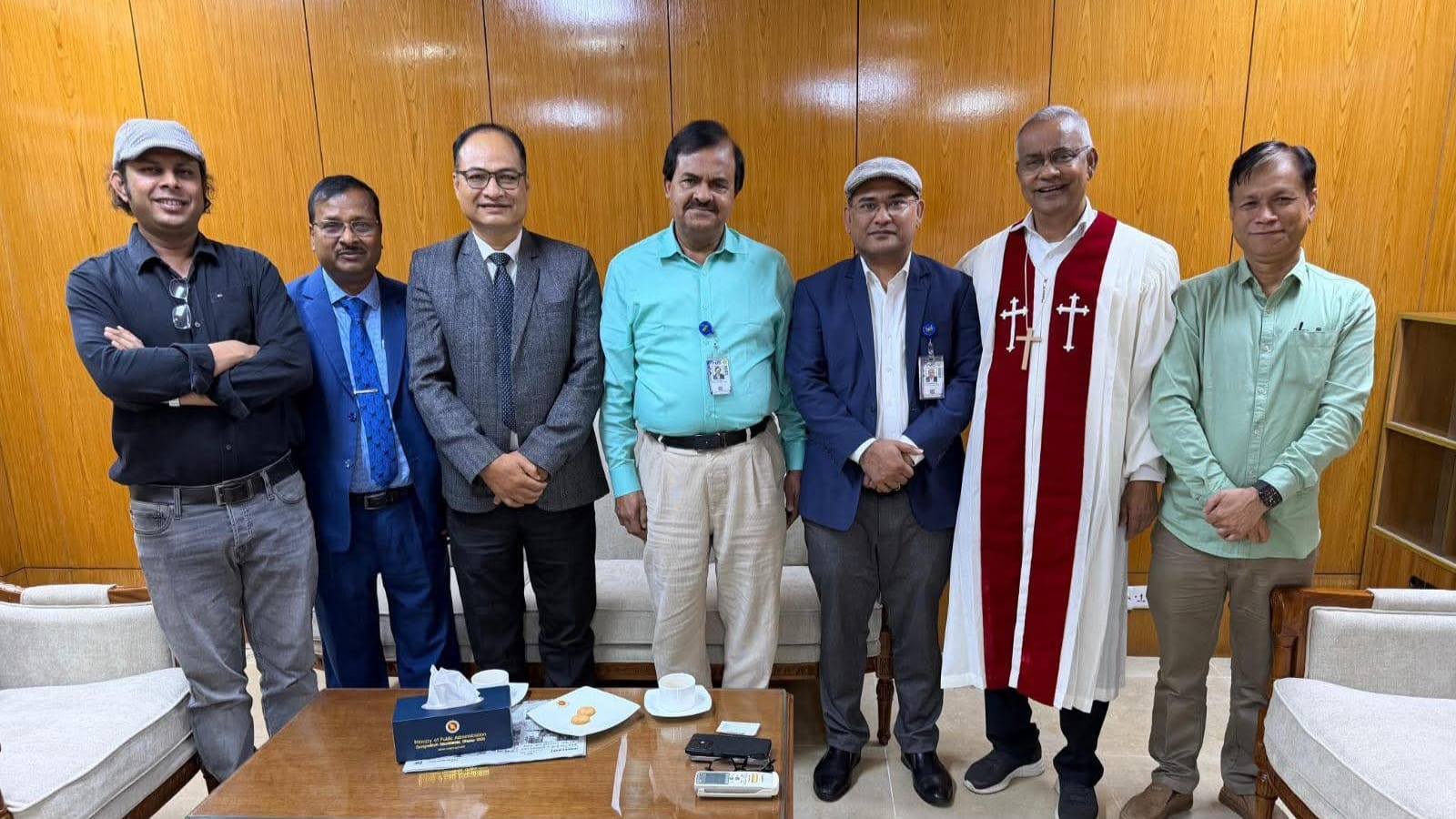 সিনড নেতৃবৃন্দের সাথে সিলেট জেলার খাসিয়া সম্প্রদায়ের উন্নয়ন নিয়ে সরকারের উচ্চপর্যায়ের সভা