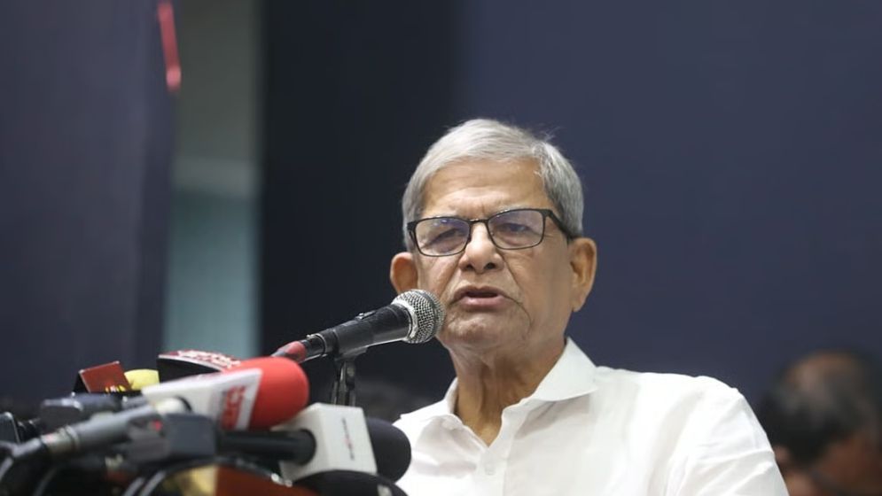প্রতিবেশী দেশের সঙ্গে সম্পর্ক স্থিতিশীল রাখতে চায় সরকার: মির্জা ফখরুল