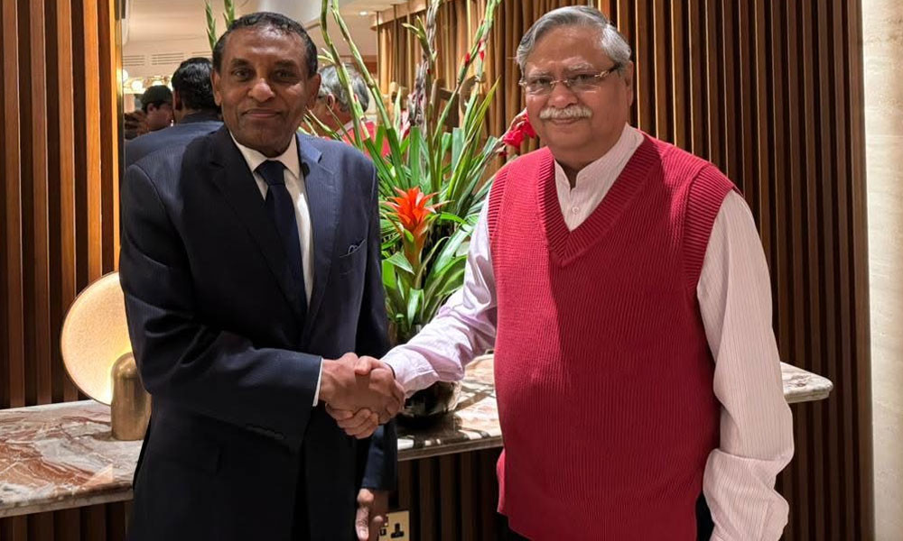 লন্ডনে রাষ্ট্রপতির সঙ্গে সুদানের প্রধানমন্ত্রীর সৌজন্য সাক্ষাৎ