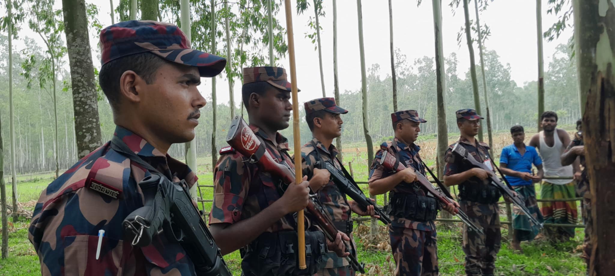 ভারত থেকে পুশইন ঠেকাতে সীমান্তে কঠোর অবস্থানে জামালপুর ৩৫ বিজিবি