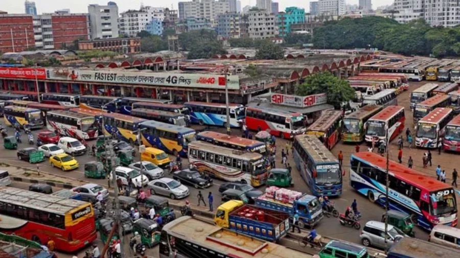মহাখালী থেকে সরানো হচ্ছে বাস ডিপো