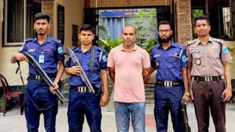 ‎ফরিদপুরে উপজেলা যুবলীগের সভাপতি গ্রেপ্তার