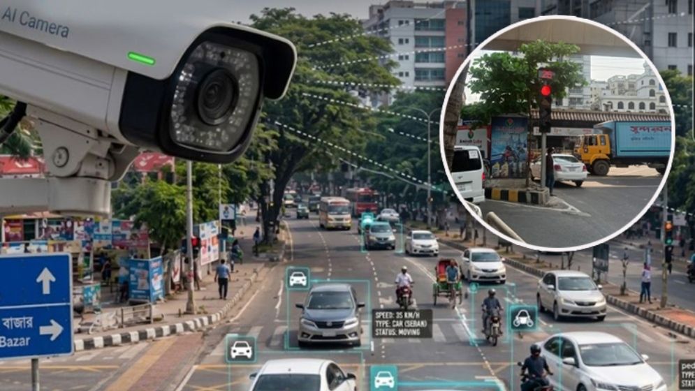 ঢাকার ১২০ মোড়ে বসছে এআই ক্যামেরা