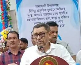 মনোহরদী পৌরসভাকে তিলোত্তমা ও আদর্শ জনপদ হিসেবে রূপান্তরের প্রত্যয় আমিনুর রহমান সরকার দোলনের