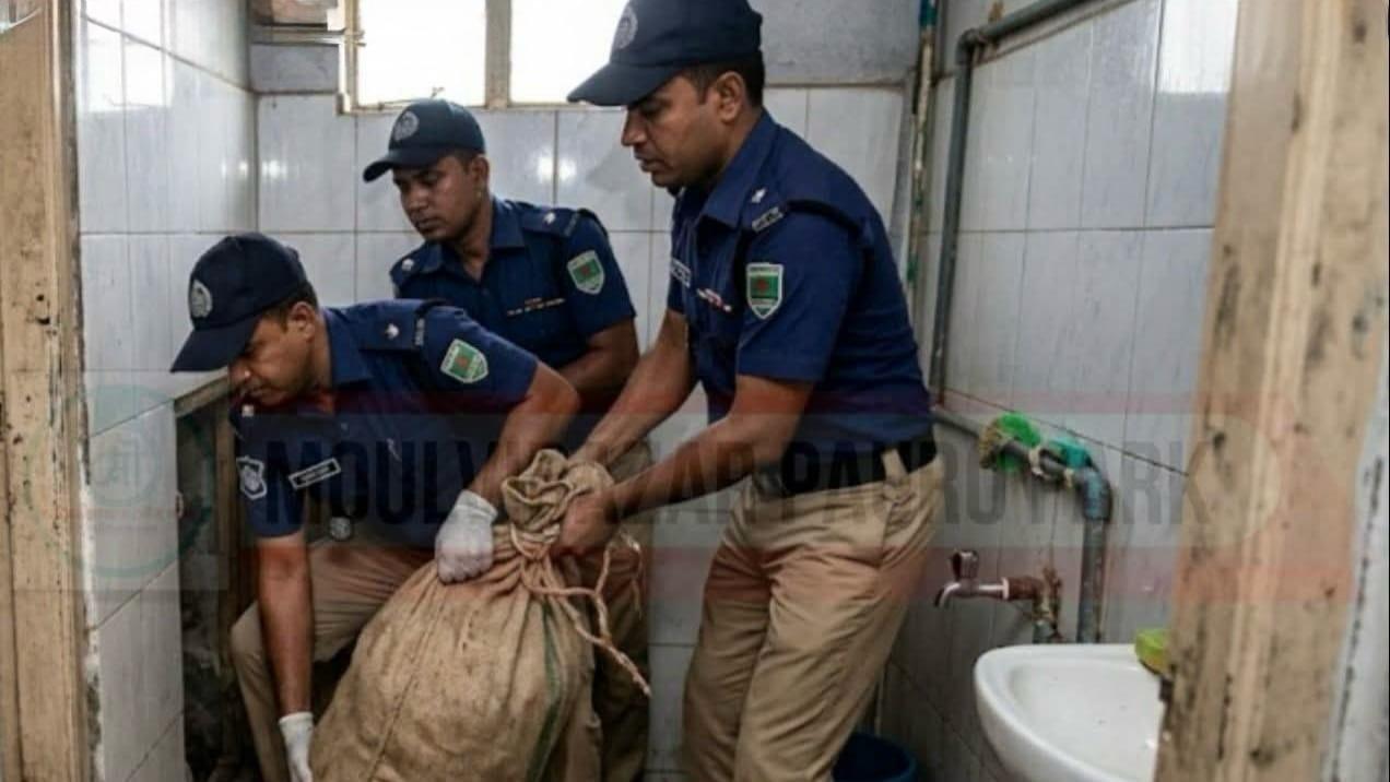 মৌলভীবাজারে বাথরুম থেকে যুবকের বস্তাবন্দি মরদেহ উদ্ধার