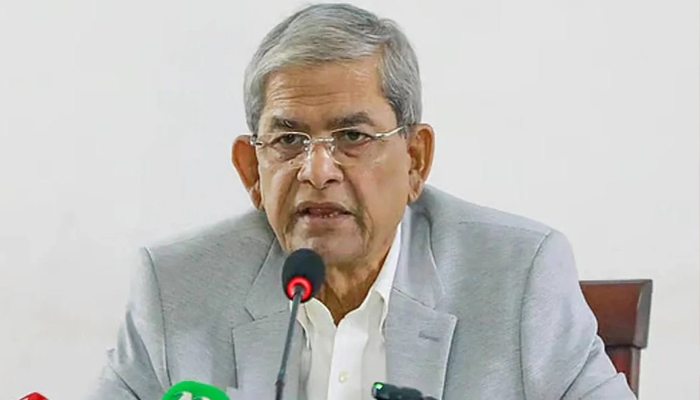 রাষ্ট্রপতি পদে বিএনপির মনোনয়ন পেলেন মির্জা ফখরুল ইসলাম আলমগীর