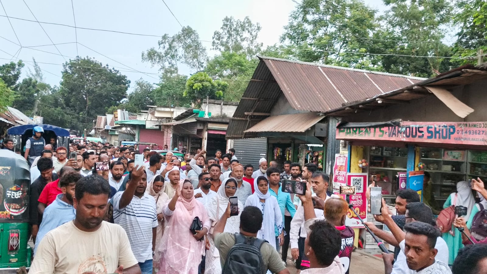 রায়পুরায় মানববন্ধন ঘিরে সংঘর্ষ, বিএনপির ৭ নেতাকর্মী আহত