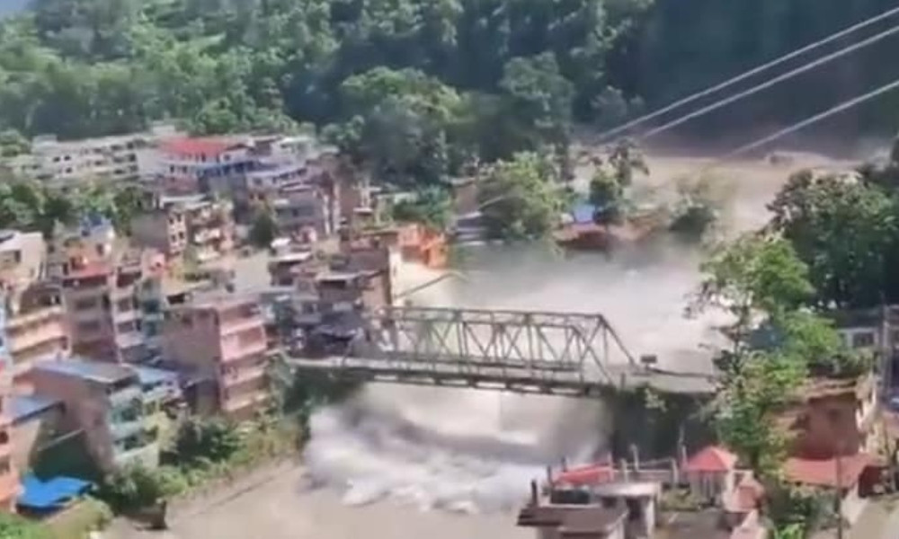 নেপালে তিব্বত সীমান্তবর্তী এলাকায় আকস্মিক বন্যায় প্লাবিত একাধিক গ্রাম