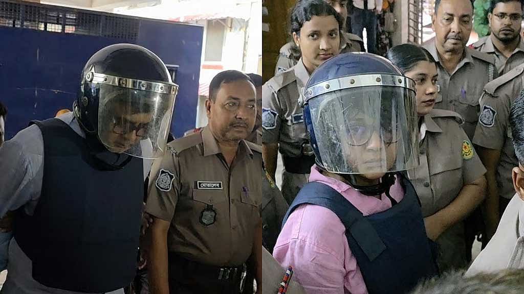 রাষ্ট্রদ্রোহের মামলা: রিমান্ড শেষে কারাগারে সাবেক সেনা কর্মকর্তা দেবাশীষ ও গুলশান আরা