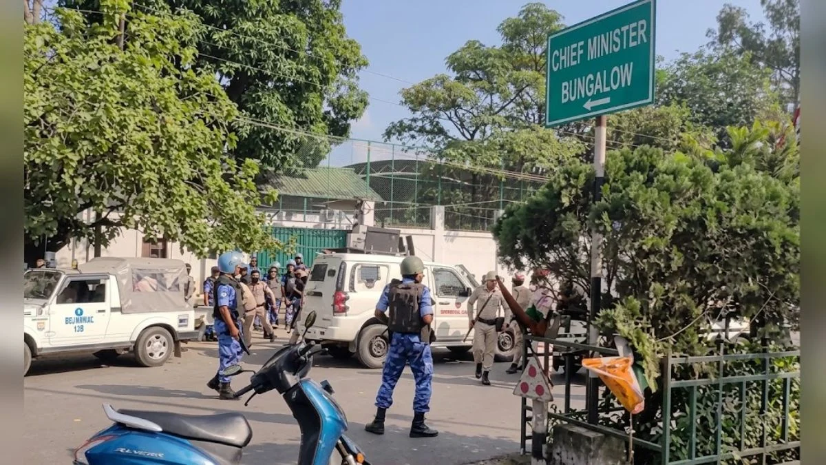 ৪৮ ঘণ্টার ধর্মঘটে অচল মণিপুর, থমকে জনজীবন